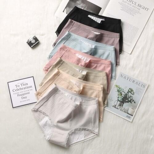 Leak Proof Menstrual Panties Physiological Pants Women Underwear Period Cotton Lace Waterproof Briefs Plus Size Female Lingerie