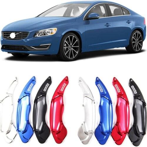 Savanini Alloy Add-On Steering Wheel DSG Paddle Shifters Extension For Volvo S60 2014-2017