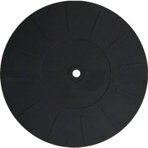 170mm Anti-vibration Silicone Pad Rubber LP Antislip Mat for Phonograph Turntable Vinyl Record Players Accessories G99B