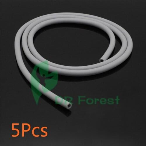 Hose Dental Saliva Ejector Suction High Weak HVE Tubing Hose Pipes 5Pcs
