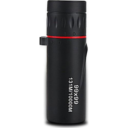 99X99 Portable Monoculars Telescope Low Light Night Vision Broadband Coating Zoom +Simple Clip Sightseeing Watching