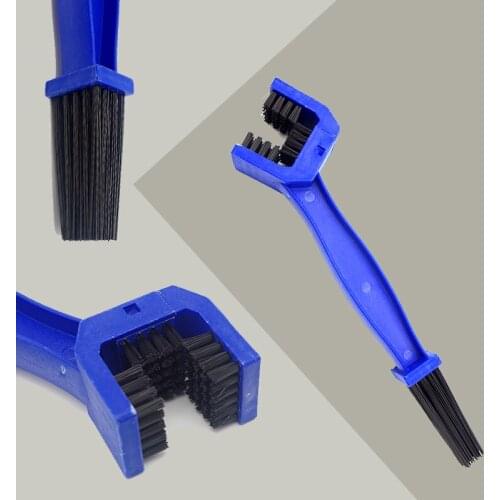 ABS Motorcycle Chain Cleaning Brush Nylon For yamaha cygnus x125 dt 50 xvs 1300 farol tdm 900 mt 07 mt 09 tracer raptor 660