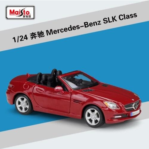 Maisto 1:24 Mercedes-Benz SLK Class car modified version of simulation alloy car model collection gift toy