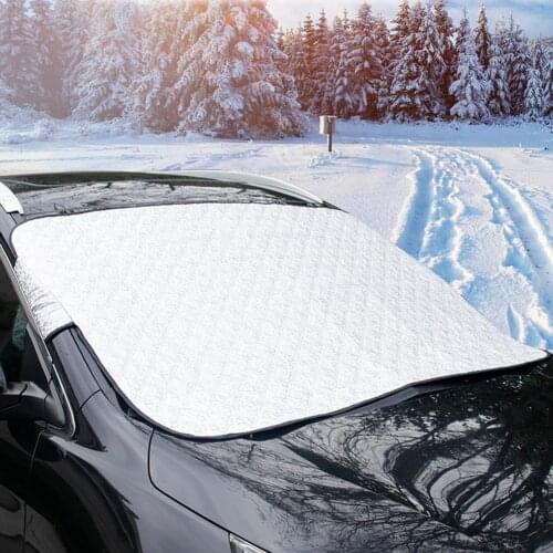 Car Foldable Windshield Window Snow Protector Cover Car Front Waterproof Sunshade Cover Auto Ourdoor Guard Automobile Protector