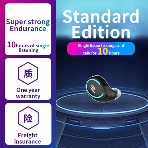 Newest M-B8 Wireless Earphones With Microphone/Charging Box IPX5 Waterproof Mini Invisible In-ear Handsfree Stereo Sport Headset