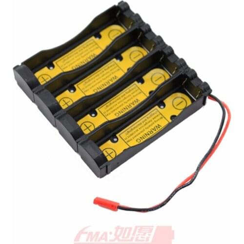 Battery Charging Discharging Control Holder Case for Li-ion 18650 2S2P PCM inside output 7.4V
