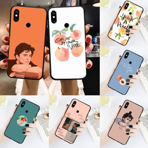 Call me by your name poster Phone Case For Xiaomi Redmi Note 4 4x 5 6 7 8 pro S2 PLUS 6A PRO