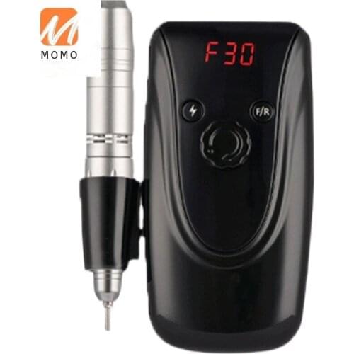 Nail Polisher Manicure Set Nail Polish Remover Electric Power Storage Portable Grinding Head Nail Repair Shop