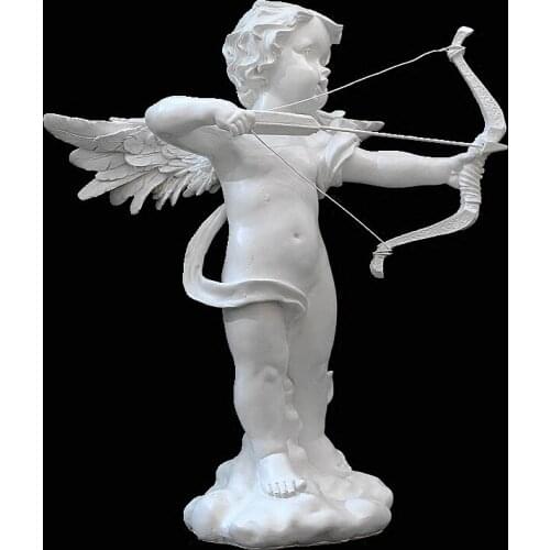 EUROPEAN ARCHERY ANGEL CHARACTE CUPIDS ARROW RESIN ARTS AND CRAFTS WEDDING PROPS HOME ORNAMENTS