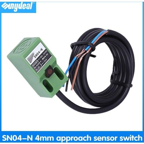SN04-N SN04N 4mm approach sensor NPN inductive proximity sensor cnc DIY parts cnc laser endstops limit switch NPN touch switch