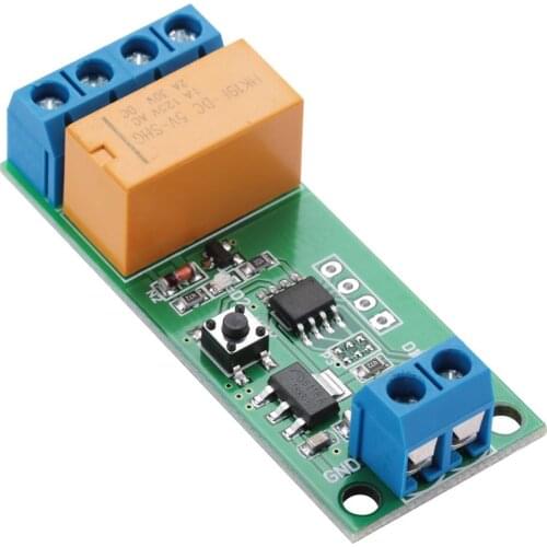 DC 5/6/9/12V Motor Reverse Polarity Module Time Adjustable Delay Relay 2A Drive Current signal generator