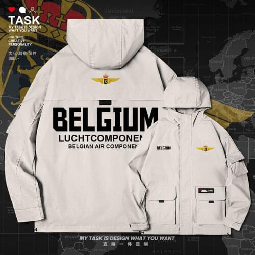 Belgium BEL Belgique Belgien Belgian men jacket hooded air force logo army fan chaquetas hombre casual mens new autumn clothes