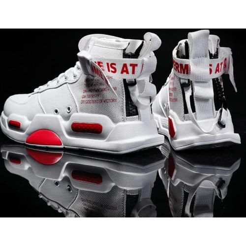 2021 NewMens Skateboarding Shoes High Top Leisure Sneakers Breathable Street Sports Shoes Fashion casual Shoes Chaussure Homme