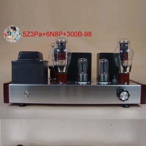 Nobsound Home HiFi 2.0 Tube Amplifiers 5Z3P + 6N8P + 300B DIY Kit Power RMS 2 * 7W Installation Version AC110/220V Optional