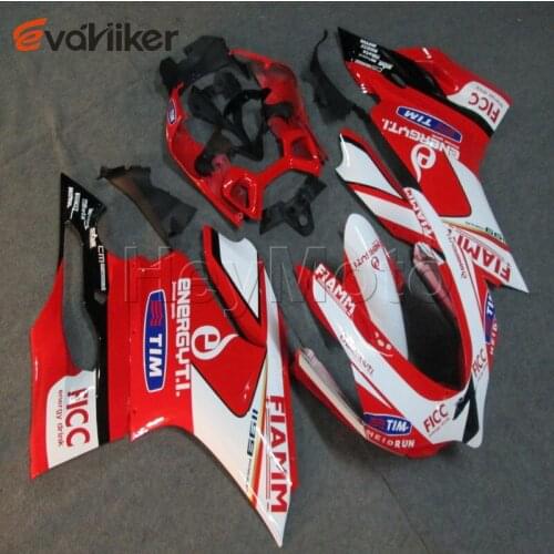 ABS fairing for 1199 2012 2013 2014 red 1199 12 13 14 bodywork kit motorcycle fairings Injection mold H2