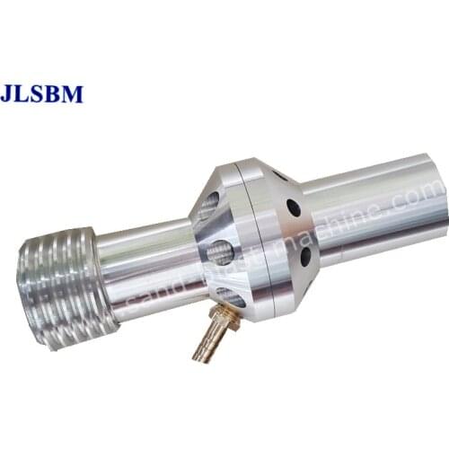 Pressure water sandblast gun for dustless sand blasting pot with 1 piece boron carbide blasting nozzle