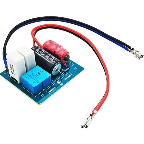 SOTAMIA 2Pcs 60W 2 Way Speaker Crossover Tweeter Bass Frequency Divider For Below 6.5 Inch Speakers Filter Music Sound 52-2200Hz