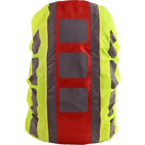 Reflective Backpack Cover Outdoor Hiking Riding Backpack Rain Cover Shoulder Bag Rain Cover