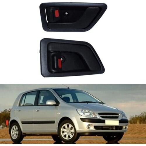 Inside Interior Door Handle Left+Right for Hyundai Getz 2006-2011 Car Accessories 82610-1C000 82620-1C000