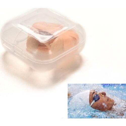 Adult Women Men Swimming Nose Clip Waterproof Soft Water Sport Senior Rubber Covered Wholesale