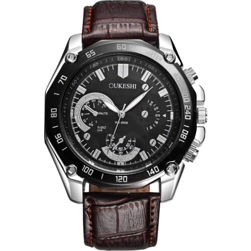 Men's Watch With Leather Strap XUNCHELL China