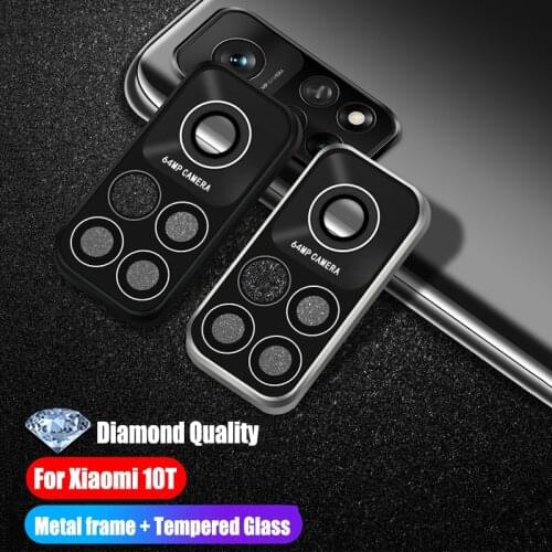 Aluminum Alloy Tempered Glass Cover For Xiaomi 10T Pro Metal Camera Protective Glass For Xiaomi Mi 10 T 10TLite 5G Xiaomi10T Pro