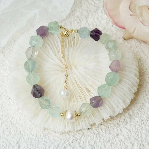 Faceted Crystal Handmade Women Fashion Bracelet Women Girl Jewelry