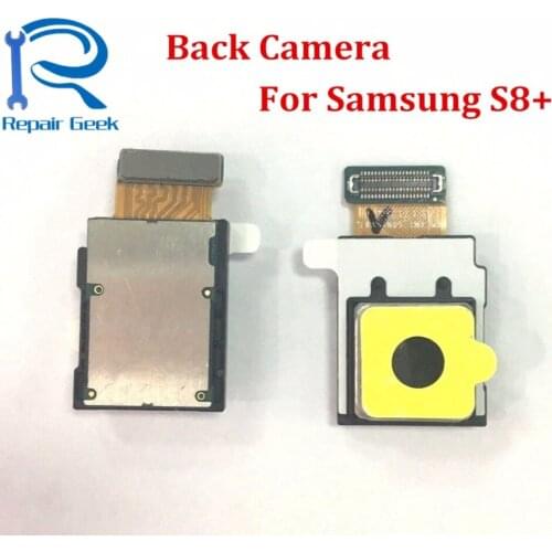 1pcs New Back Rear Camera For Samsung Galaxy S8 Plus G955/S8+ Big Camera Module Flex Cable Ribbon Replacement Repair Parts