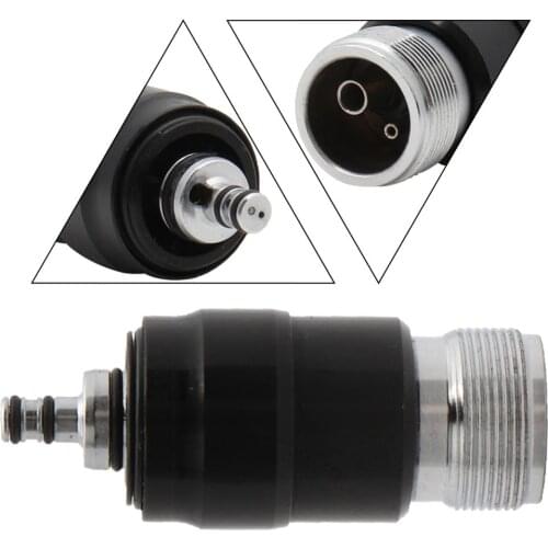 2Holes Adaptor/Coupler Fits Dental High Speed Handpiece Coupling Air Turbine Borden B2