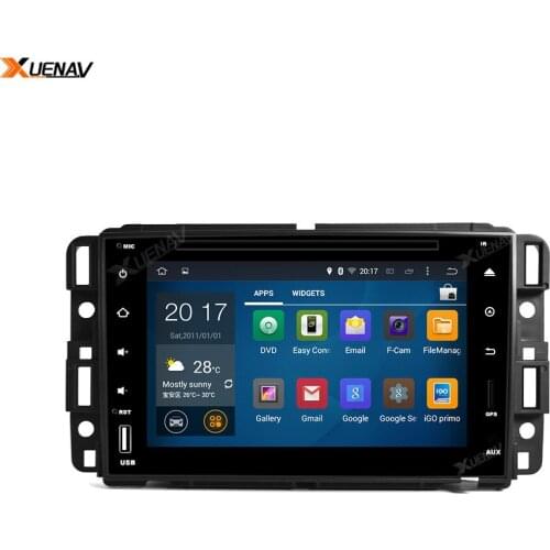 2DIN Android Car Radio DVD Player For GMC Chevrolet Chevy Yukon Tahoe Suburban Sierra Acadia 2002-2007 Car Stereo Auto GPS Navi
