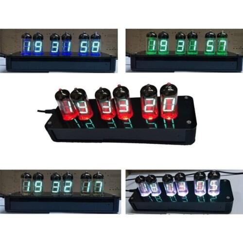 Fluorescent Tube Clock Kit IV-11 In-Line Component Retro Nostalgic US Plug AC100-240V Clock Component