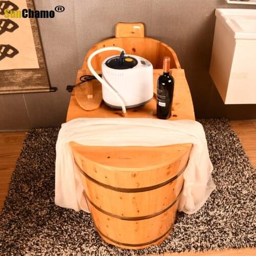 Cedar Fumigation Barrel Adult Barrel Bath Barrel Bathing Barrel Children Bathing Barrel Wooden Solid Wood Barrel Bathtub
