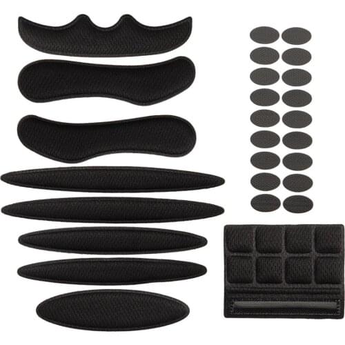 Helmet Padding Kit 27PCS Bicycle Replacement Universal Foam Pads Set Helmet Cushions for Bike Cycling Motorcycle Helmet