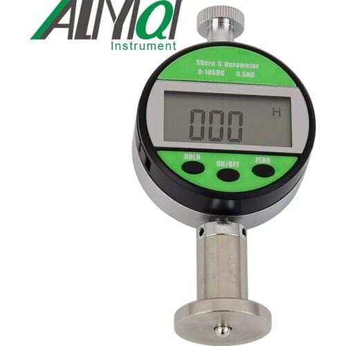 Free Shipping LX-C-Y Digital Shore Hardness Tester Durometer Hardometer Hardnessmeter Sclerometer LCD screen