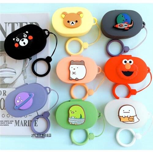 Cute Silicone Earphone Case For Xiaomi Redmi Airdots 3 Wireless Bluetooth Headphone Headset Charging Protective Box