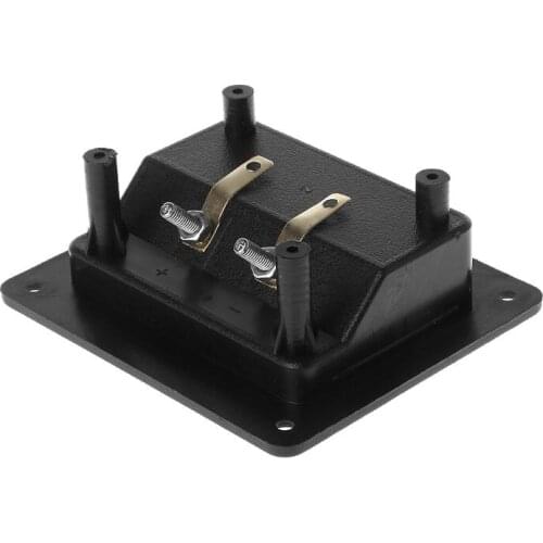 Terminal Cup Connector Parts Express Insulated Binding Posts Gold Banana Jacks Recessed Subwoofer Speaker Box