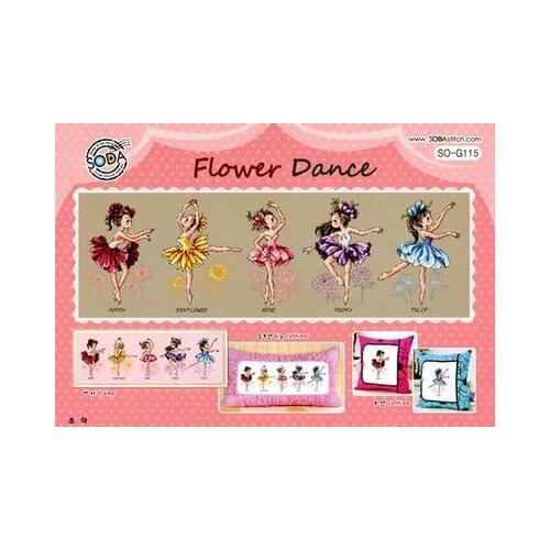 6-Little Pirate Counted Cross Stitch Kit Cross stitch RS cotton with cross stitch SODA G115