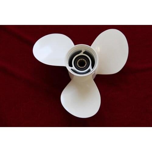 Aftermarket Outboard Propeller 25-60HP (Type G) 11 3/8" x 12" 69W-45952-00-EL Replaces for Yamaha Outboard Engine Parts