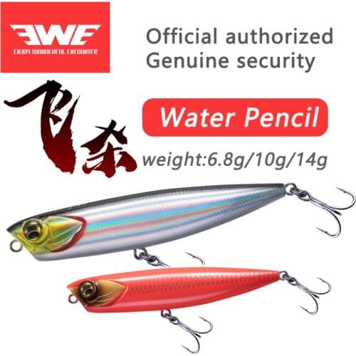 NEW EWE Flying kill 100F 85F 65F Floating Pencil lure Wobbler Articial bait fishing tackle for trout bass pike Swimbait lures