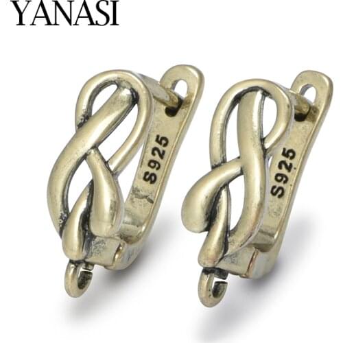 Bronze Musical Note Earrings Findings For DIY Jewelry Earring Hooks Accessory for Jewelry Handmade Making Supplies