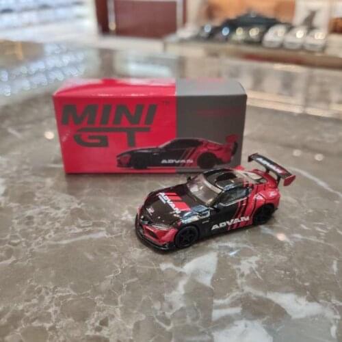 Toyota Pandem Diecast 1:64 Scale Diy Modified Car Static Display Adult Collection Gift Classic Toys Car Color Boxed Alloy