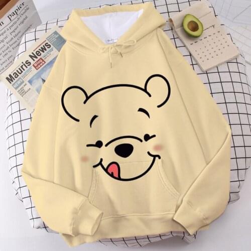 Disney Anime Y2k Women Sweetshirts Kawaii Plus Size Women Clothing Winter Cotton Hoodie Harajuku Long Sleeve Oversized Hoodies