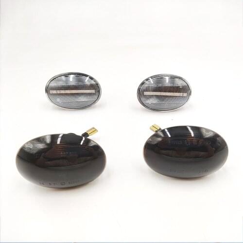 1Pair for BMW MINI Cooper R55 R56 R57 R58 R59 2007-2013 Flowing Turn Signal Light Dynamic LED Side Marker Side Indicator Blinker