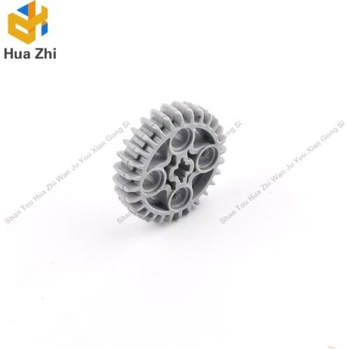 8PCS 46372 Gear 28 Tooth Building Blocks Parts MOC DIY Education Build Toys Brick