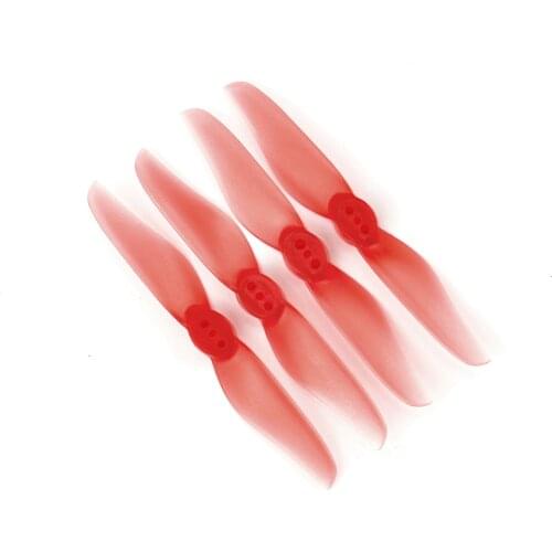 2 Sets(8pcs)EMAX Nanohawk X Avia 3" 2-blade TH1609 Propeller - RED - 2CW 2CCW For FPV Racing Drone RC Airplane Quadcopter
