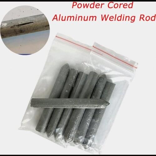 3Pcs Super Melt Aluminum Welding Rods Low Temperature Flux-Cored Weld Bars Wire Soldering Aluminum For Metal Bumper Repair