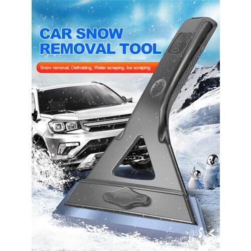 Car Ice Scraper Winter Snow Brush Shovel Windshield Ice Breaker Quick Clean Glass Brush Snow Remover Car Snow Removal Tool