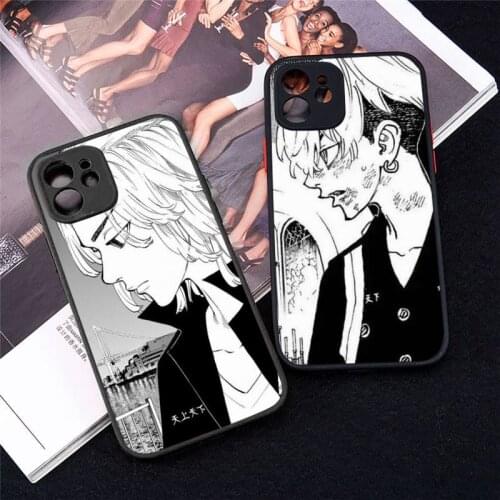 Tokyo Revengers japanese anime manga Phone Case matte transparent For iphone 7 8 11 12 plus mini x xs xr pro max cover