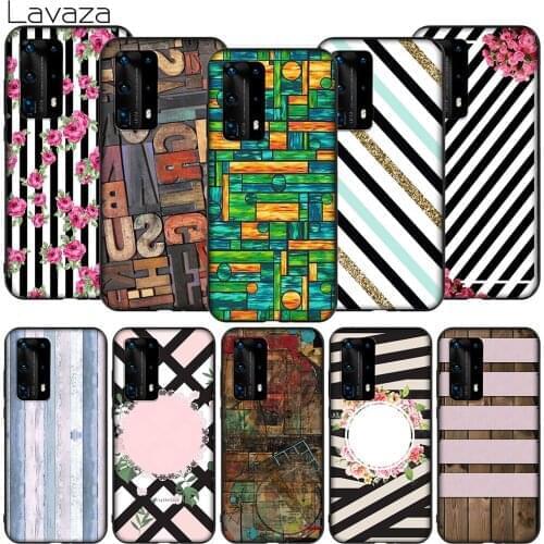 Lavaza K102 Pattern Wood Textures Case for Huawei P9 P10 P20 P30 P40 Y6 Y7 Y9 Lite Pro Max Prime Mini 2019