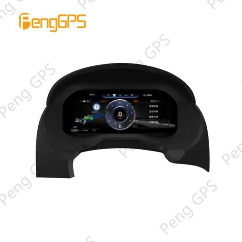 Digital Dashboard for Mitsubishi Pajero 2006-2016 Virtual Cockpit IPS Digital Instrument cluster Speedometer Headunit 12.3 Inch
